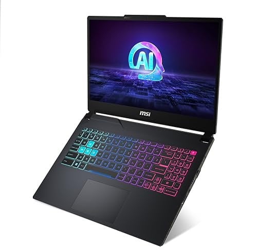 MSI Cyborg 15 AI A1VEK-006IT, Notebook Gaming, 15,6 FHD 144Hz, Intel Ultra 7 155H, Nvidia RTX 4050 GDDR6 6GB, 1TB SSD PCIe4, DDR5 16GB, WiFi 6E, Win11 Home [Layout e Garanzia ITA]