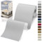 Parche Adhesivo de Tela, 10x200 cm Exterior Parches de Reparación de Lona, Impermeable Parches para Tela Autoadhesivo para Sofá, Cortina, Toldos, Asiento de Coche, Tumbona, Gris claro