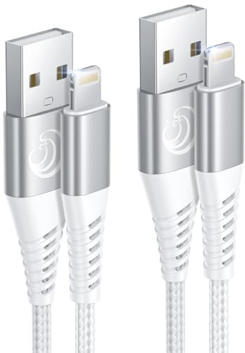 Yosou iPhone Charger Cable, Lightning Cable 1M+2M [MFi Certified] 3A iPhone Fast Charger Nylon Braided Charging Cable for iPhone 15 Pro Max14 13 12 11 X XS XR 8 7 6 5 SE, iPad Mini Air, iPod, AirPod