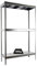 PROREGAL Schwerlastregal MID Metal YETI Three | HxBxT 150x150x75cm | Fachlast 400kg | Verzinkt | Regal Standregal Werkstattregal Lagerregal Kellerregal