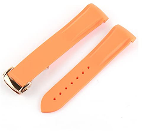 PLACKE Band di gomma della gomma del silicone curvo 21mm 22mm 22mm in forma for l'orologio Pagani adatto for Huawei. Adatto for GT2. Magic Watch 2 adatto for onore in forma for Samsung Galaxy Watch S3