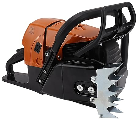 Tête de Scie à Chaîne à Essence 92cc G660, sans Chaîne de Guidage, avec Barre de Poignée Enveloppante, Accessoire de Tête de Scie à Chaîne, Compatible avec la Tronçonneuse MS660