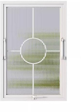 XILYZMO Mit Türgriff Imbisswagen Servierfenster, Unterputz Keller Notausstiegsfenster, Offen Aluminium Hausfenster Für Spielhäuser Hütten(80x100cm)