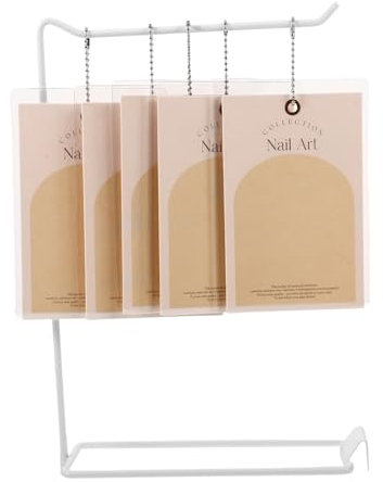 Beaupretty 1set Nail Display Cards Stand Empty Press Nail Display Cards for Organizing and Showcasing for Photography and Storage