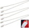 3 Stück Serviettenkette Mit Clip,Serviettenhalter Serviette Clips,Metall Serviette Klamme,Serviettenklammer,Kette Serviettenhalter,Kette Flexible Lanyard Umhängeband Für Männer Frauen Ältere Menschen