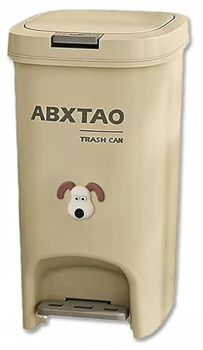 CELINO making your day 20L Plastic Bin with Pedal Lid Waste Dustbin Rubbish Garbage Kitchen Bathroom