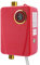 MINRS Elektrische Durchlauferhitzer 3,5KW 220V Elektrische Warmwasserbereiter Durchlauferhitzer mit LED Temperaturanzeige und Duschkopf Mini Elektro Warmwasser Durchlauferhitzer (Rot)