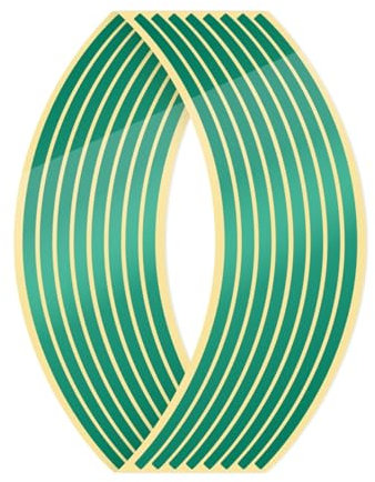 Adesivi impermeabili Per K&awasaki Adesivi Ruote Nastro Riflettente Cerchioni Bici Motocicletta Cerchio adesivo ruota moto