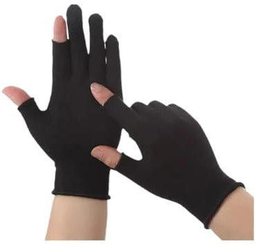 BooeDareno Angelhandschuhe, Sonnenschutz, Uni, Vollfinger, atmungsaktive Handschuhe (C)