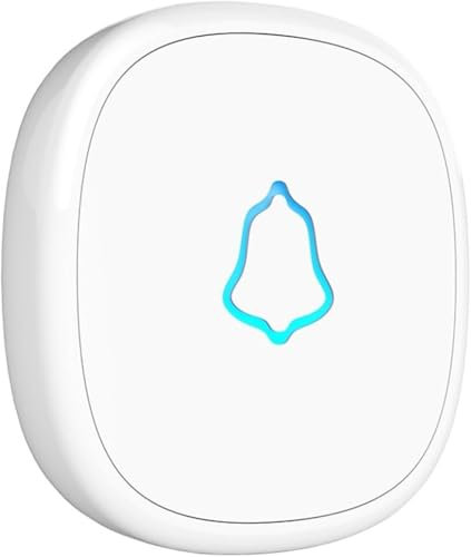 Waterproof Touch Doorbell Button Wireless SOS Emergency Button 433MHz Alarm Accessories For KERUI Doorbel Alarm System,F15 Black