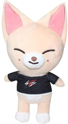 FiveMileBro Skzoo Plüschtier 20cm, Stray Kids Offizielles Kuscheltier, Cartoon Anime Plüschtier, Niedliches Sammlerstück für Fans (Fox)