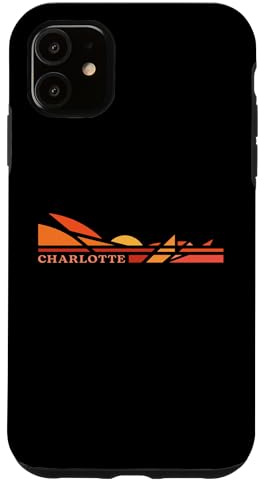 Charlotte North Carolina Lifestyle Case for iPhone 11