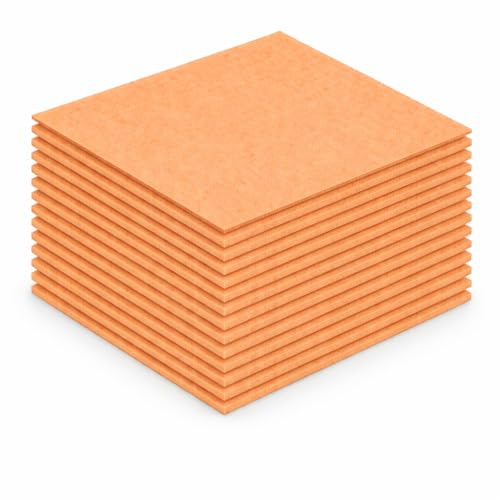 Bayli 15er Set Schwammtuch Orange – Spültücher Putztücher 250x310 mm saugstark & langlebig – Wischtuch Reinigungstuch Küche