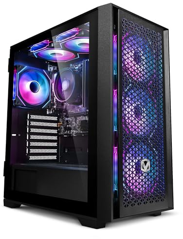 Vibox VI-41 Gaming PC • AMD Ryzen 3 3200G 4-Kern • Radeon Vega 8 • 16GB RAM • 2TB HDD • 240GB SSD • Windows 11 • WLAN 6 + Bluetooth 5.4