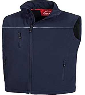 Nitras 472.04 Softshellweste Apache Größe L in blau