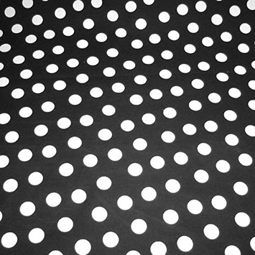 Stoff am Stück Stoff Baumwolle Punkte groß schwarz weiß Tupfen Dots Baumwollstoff