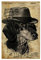 artboxONE Poster 30x20 cm Tiere Dackel in einem Hut hochwertiger Design Kunstdruck - Bild Hund Dachshund dackel