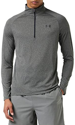 Under Armour - Mens Tech 1/2 Zip 20 Long-Sleeves T-Shirt, Large x Tall, Cbh
