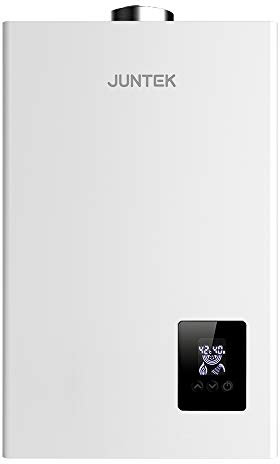 JUNTEK JCE-10N Calentador de Agua de Gas Natural Calentador de Agua Calentador de Agua Automático Calentador de Agua Instantáneo (10L)