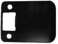 Don-Jo 9-125-622 RC Extended Lip Strike Plate in Black
