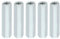 Regun Dadi di accoppiamento esagonali lunghi, 5 Pezzi Prolunga Barra Filettata, M6 * 40mm dado di prolunga
