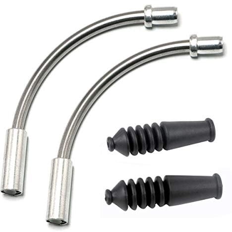 PZRT Bike V Brake Noodle Cable Guide Pipe Rubber Boots Set MTB Mountain Bicycle Accessories