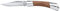 Walther Unisex – Erwachsene Classic Clip Messer, Walnussholz, 2