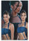 Shenywell Wanddeko Poster Bella Hadid 7 für Wohnzimmer, ästhetische Raumdekoration, Gemälde für Schlafzimmer 50x70cm Kein Rahmen