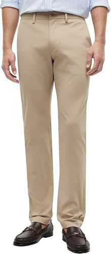 Tommy Hilfiger Herren Hose Core Bleecker 1985 Pima Cotton Chino, Beige (Batique Khaki), 36W/30L