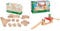 BRIO World 33307 Schienen- und Weichensortiment 11 Weichen aus Buchenholz & World 33757 Hebebrücke Eisenbahnzubehör Holzeisenbahn Kleinkinderspielzeug empfohlen für Kinder ab 3 Jahren