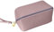 CORIOS Kosmetiktasche Wasserdicht Kulturtasche Leder Schminktasche Multifunktions Kulturbeutel Tragbare Make-up-Tasche für Damenkosmetik Accessoires und Toilettenartikel Rosa A(M)