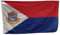 Stormflag Drapeau Pays de Saint-Martin 90x150cm Polyester pongé 90g avec œillets et Double couture