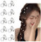 SURALIN 10 Piezas de Pinzas para El Cabello con Perlas, Accesorio para El Cabello para Niña, Mini Perla para El Cabello, para Mujeres, Cumpleaños y Fiesta de Bodas