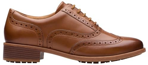 Clarks Roble Havisham, Zapatos Planos Mary Jane Mujer, marrón (Tan Leather), 38 EU