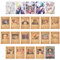 BJPERFMS One Piece Wanted Poster, 18 PCS Anime Wandcollage, für Schlafzimmer Dekoration, Wandmontage, Glossy, Ungerahmt, Bunte Farben, 7.67 x 11.22 inches