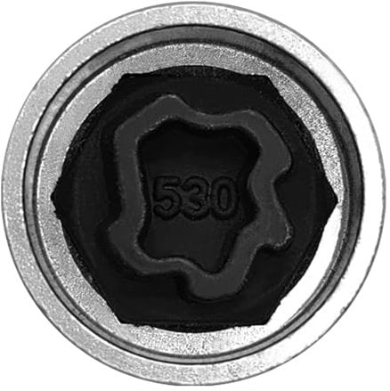M&S Security Master - Bullone antifurto per bloccaggio ruota, chiave per VW Volkswagen 530 L, per Caddy Golf, Jetta, Passat, Polo, Tiguan, Touran, Transporter