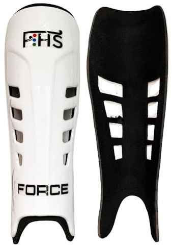 Ginocchiere per hockey su prato Force Symphony, colori: bianco, blu, verde acqua, blu, taglie S, M, L (Force – bianco, extra small)