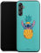 Slim Case extra dünn kompatibel mit Samsung Galaxy A14 5G Silikon Handyhülle schwarz Hülle Disney Lilo & Stitch Ananas
