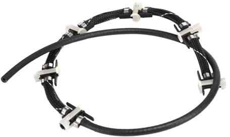 Einspritzdüsen-Rücklaufleitung, 13537799993 – Diesel-Kraftstoff-Einspritzdüsen-Rücklauf-Überlaufschlauchleitungsrohr, for BMW, 3er-5er-Reihe, X5, X6, E70, E71, E72, E90, E91, E92