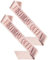 JEXOWIQ 2 pcs Oro Rosa Compleanno Fascia, Fascia per la regina di compleanno,Birthday Girl Fusciacca Gadget per Decorazioni Festa di Compleanno Regalo per Ragazze Donna,accessorio di compleanno