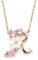 OUFANKADI Initial Necklace for Women, Rose Gold Necklace for Mum, Womens Letter Necklace, Jewellery Friendship Necklace, Personalised Birthday Gift for Mother Daughter Grandmother Sister Auntie (R)