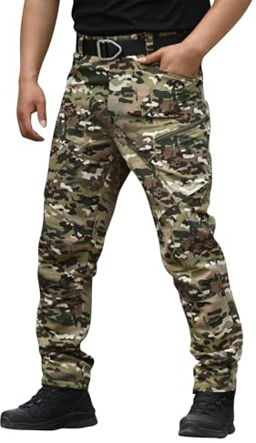 Generisch Trousers for Men Baggy Pants Taktische Hose Einsatzhose Herren Einsatzhose Schwarze Cargohose Militär Ausrüstung Hiking Pants Men Männer Hosen Hosen Herren Hosen Herren Cargo Hose Herren
