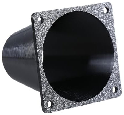 KASFDBMO 30mm Circular Fan Nozzle For 6cm Computer Cooling Fan Duct Fan Hose Adapter Circular Outlet