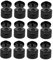 BCOATH Folding Water Bottle Topper 40pcs Sports Bottle Lids Replacement Sealing Cap for Lid Covers 28mm Diameter