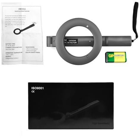 Portatile Metal Detector Pinpointer Con Luce LED Per Tesori Reliquie Scoperta Moneta & Gioielli Ricerca