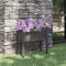 LumFurni Fioriera Grigio 70x31x70 cm Legno di pino massiccio