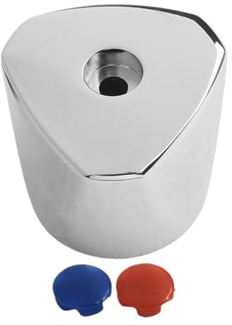 JoyousMall Drehgriff für Wasserhahnhaube, Griff mit bunten Markierungen, Kunststoff-Design für einfachen Griff und Stilverbesserung