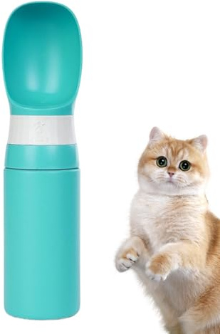Trinkflasche Für Hunde Auslaufsicherer Trinkspender aus Edelstahl