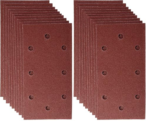 Bosch 2609256A89 Sanding Sheet Set for Orbital Sanders (10-Piece) (Pack of 2)