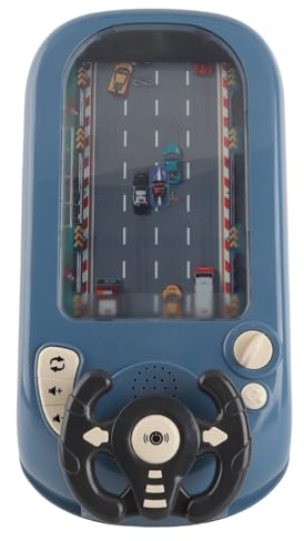 Nosqew Simulatore di Guida di Corse Di Avventura, Volante Auto, Gioco di Auto, Controller di Sviluppo, Giocattolo Volante per Bambini, Apprendimento Educativo Interattivo,